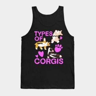 Corgi Untoasted Toasted Burnt Tank Top